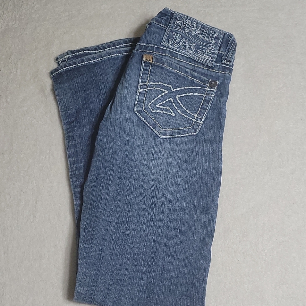 Hydraulic Boot Cut Jeans